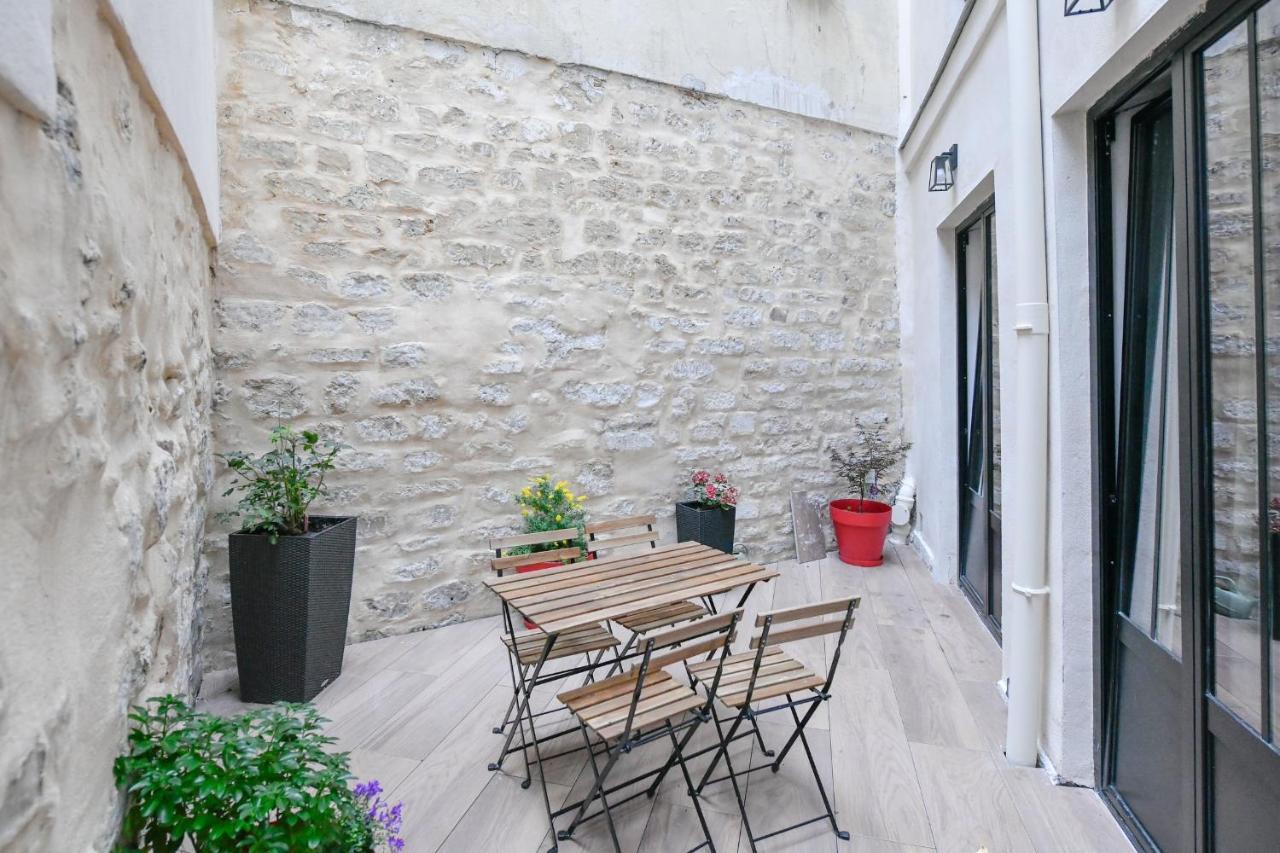 Parking Gratuit - Montmartre Charme & Patio Prive - Sacre-Coeur Metro Anvers 파리 외부 사진