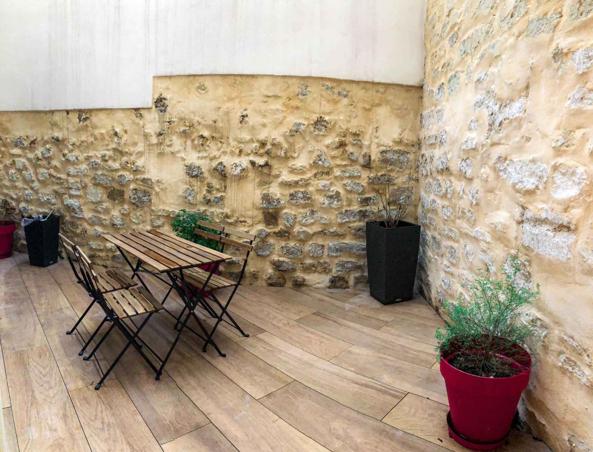 Parking Gratuit - Montmartre Charme & Patio Prive - Sacre-Coeur Metro Anvers 파리 외부 사진
